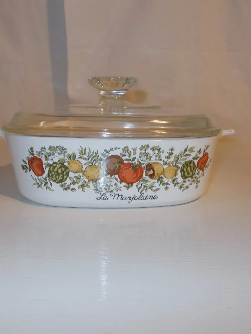 VGT Corning Ware 2 Qt Spice of Life dish 